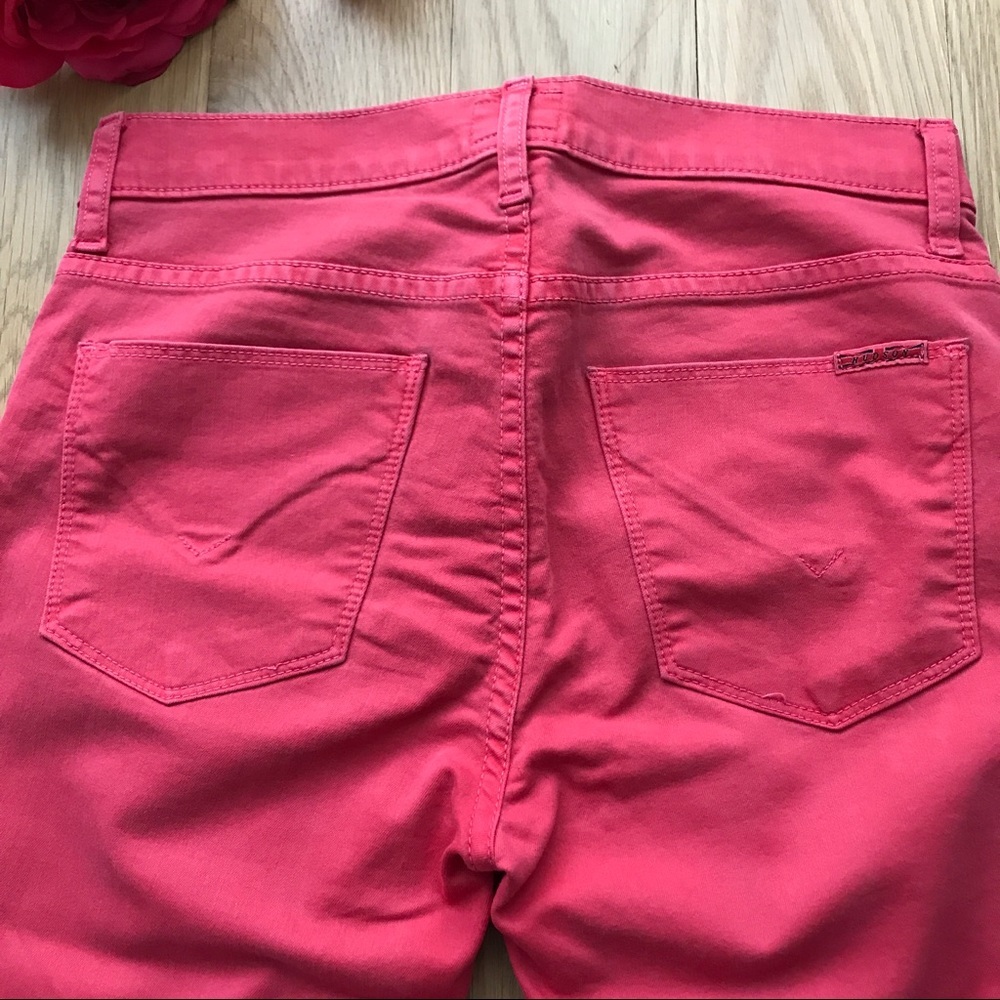 Hudson red cropped jean pant - Picture 4 of 11